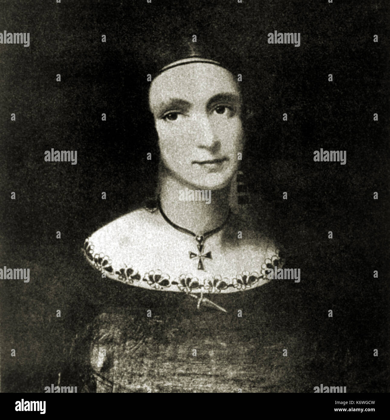 Louise Angélique Bertin portrait of the French composer who wrote