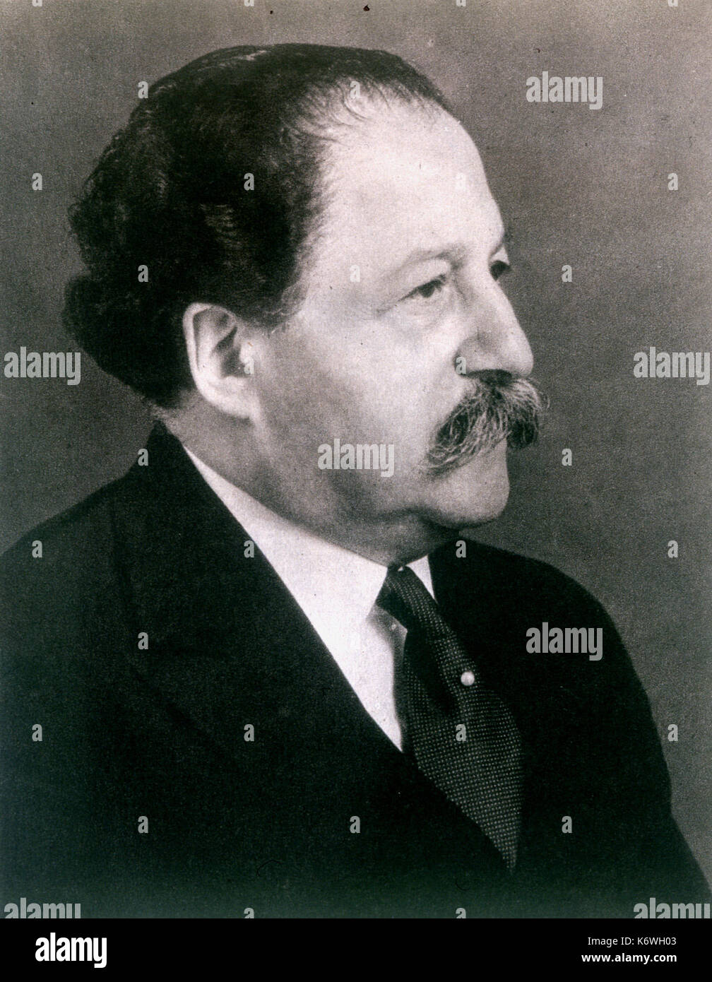 Pierre Monteux. French conductor (1875-1964). Stock Photo