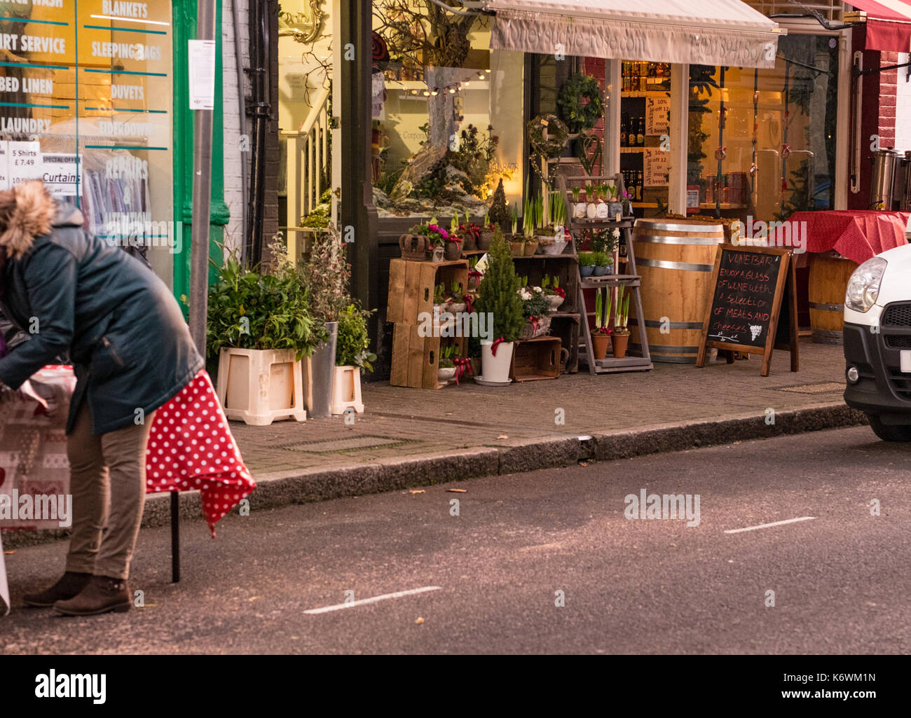 molesey flower shop Stock Photo Alamy