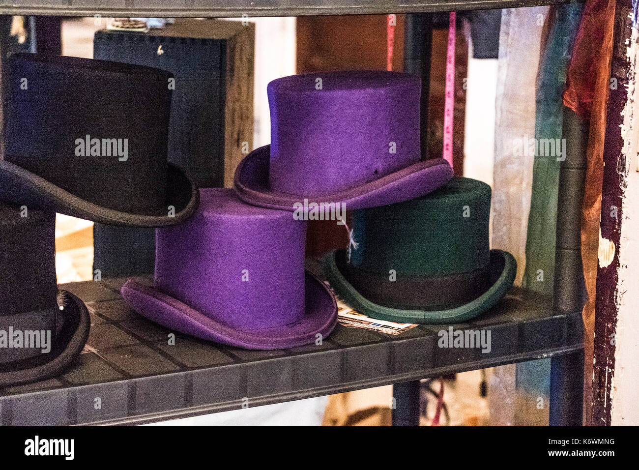 top hat display Stock Photo Alamy