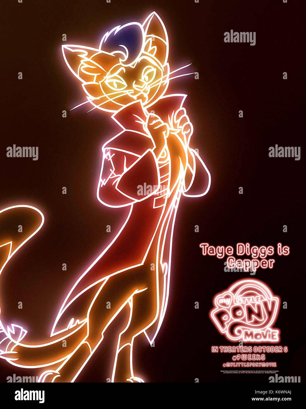 MY LITTLE PONY: THE MOVIE, US character poster, Capper (voice: Taye Diggs),  2017. © Lionsgate /Courtesy Everett Collection Stock Photo - Alamy