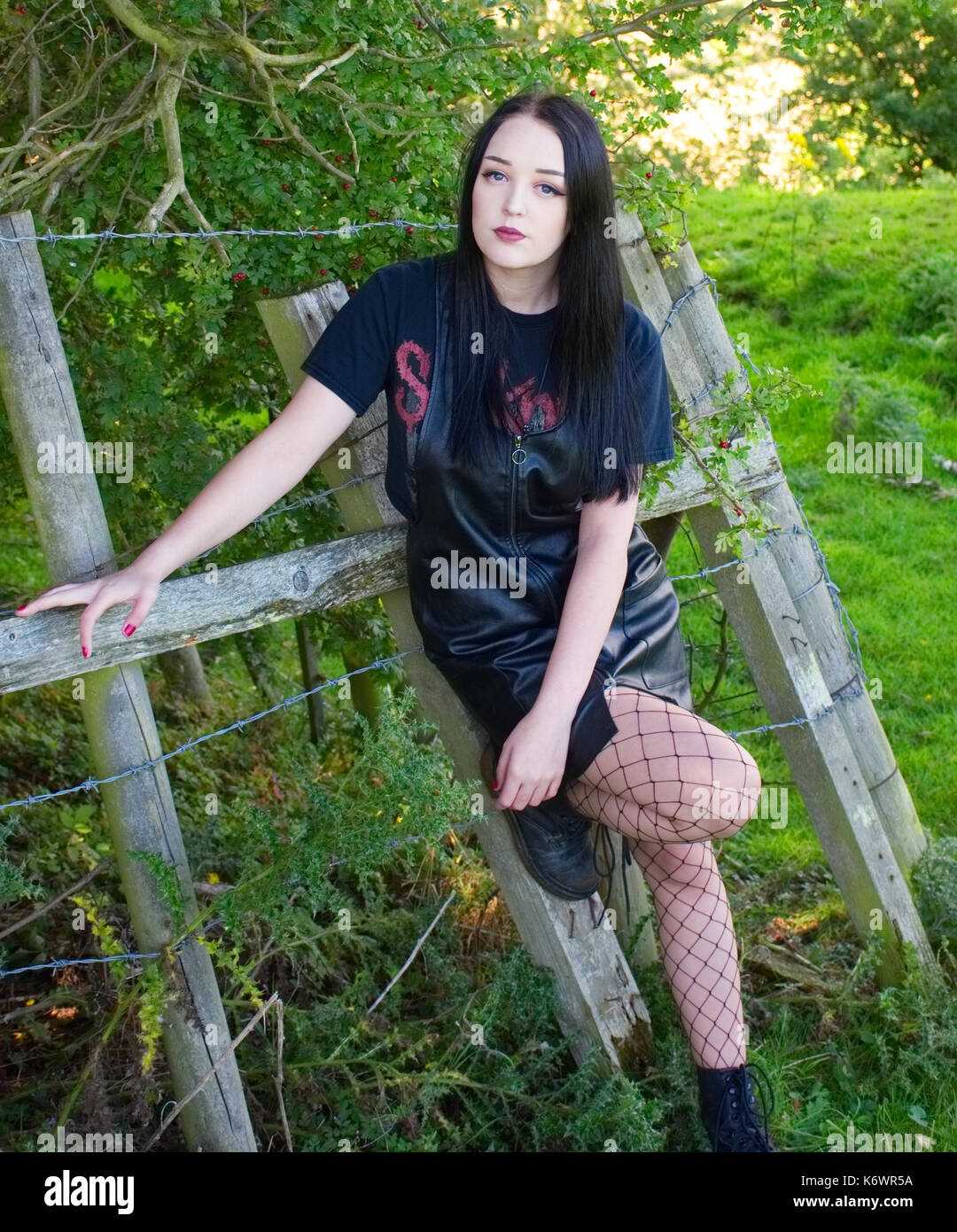 Pretty Teenage Model Posing In High Resolution Stock Photography and ...