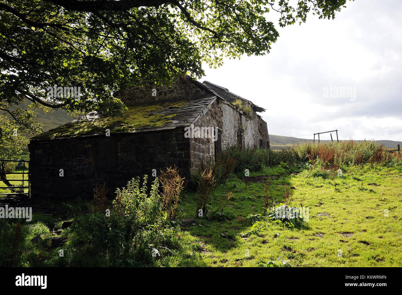 Abandoned Farmhouse at Field Farm, between Waenavon and Blaenavon Stock ...