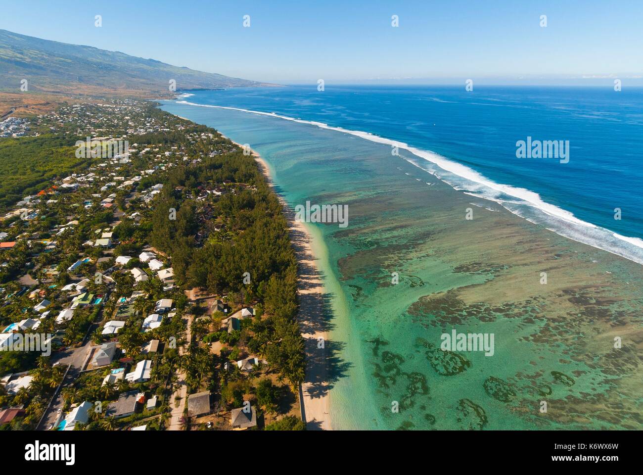 France, La Reunion island, Saint Paul, l'Ermitage les Bains, Ermitage