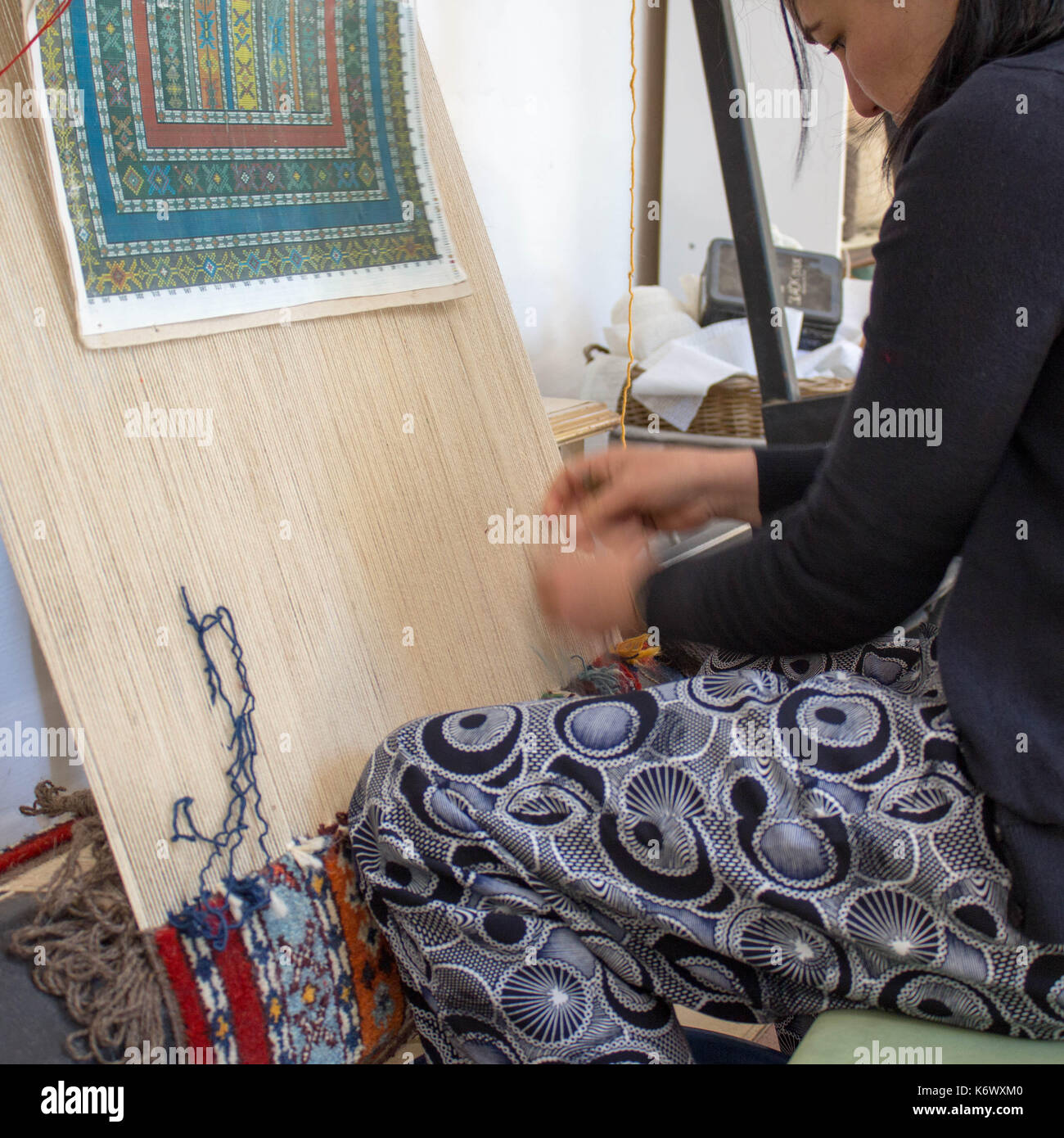 Rug weaving turkey hires stock photography and images Alamy