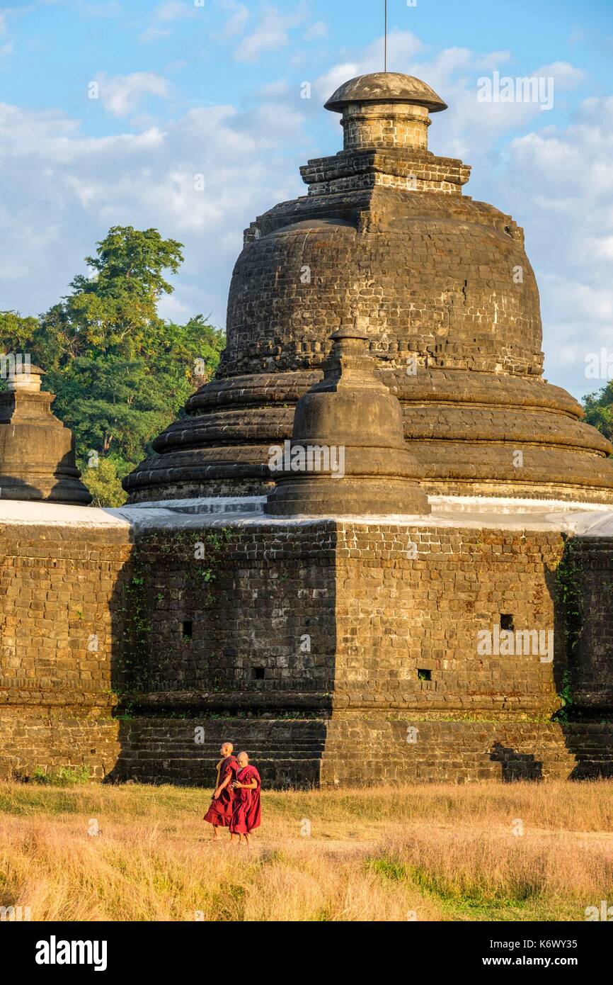 Myanmar Burma Rakhine state or Arakan state archeological