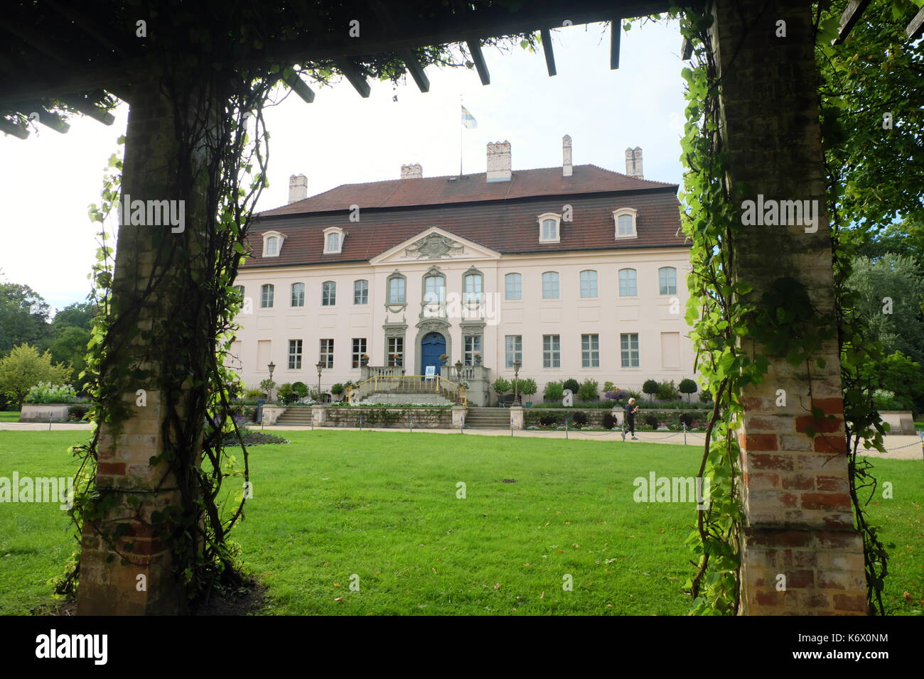 Fürst Puckler Park and Schloss Branitz, Cottbus Stock Photo