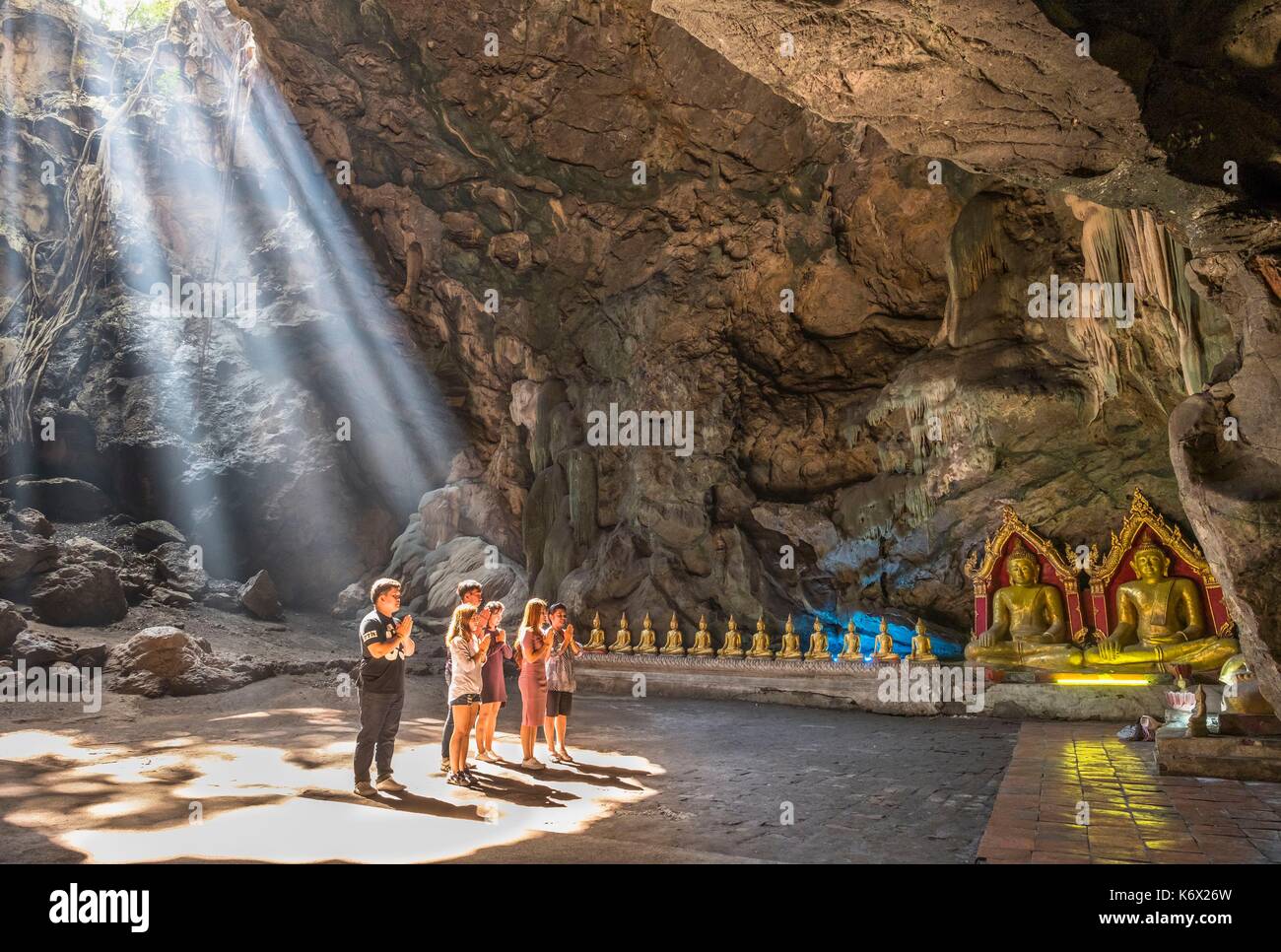 Thailand Phetchaburi Province Phetchaburi Khao Yai National Park Khao Luang Cave Houses Tham