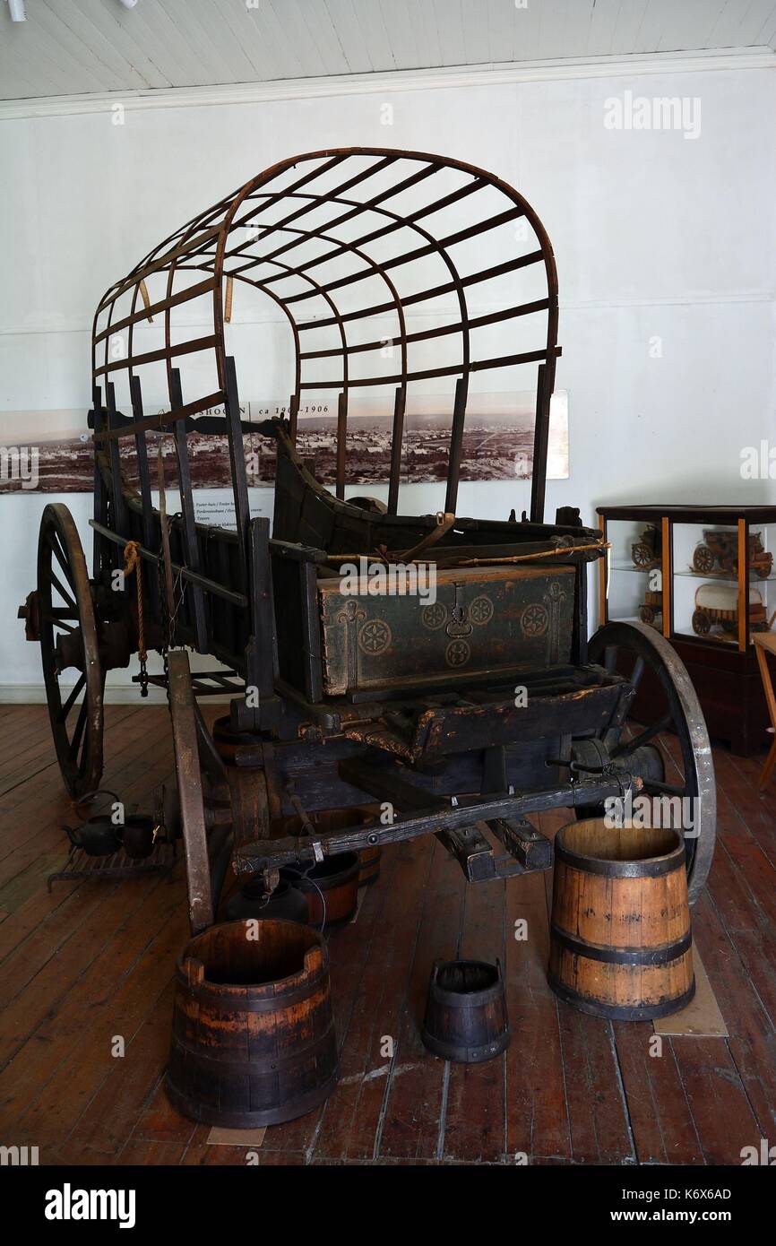 South Africa, Western Cape, Karoo,Oudtshoorn, CP Nel Museum, a museum dedicated to ostrich