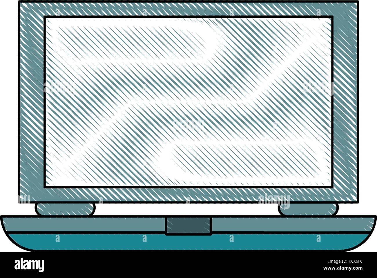 laptop computer frontview icon image Stock Vector Image & Art - Alamy
