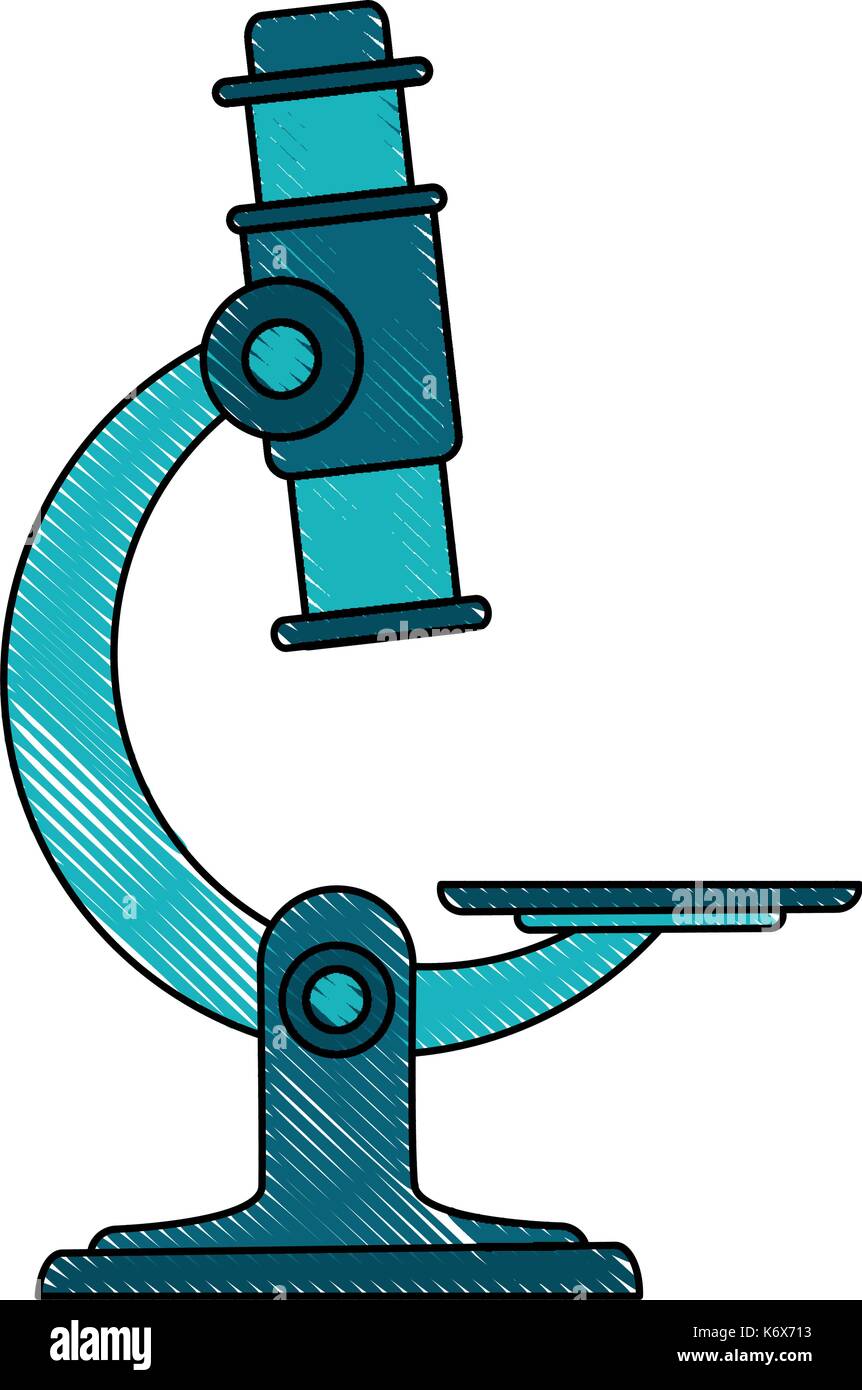 microscope science icon image Stock Vector Image & Art - Alamy