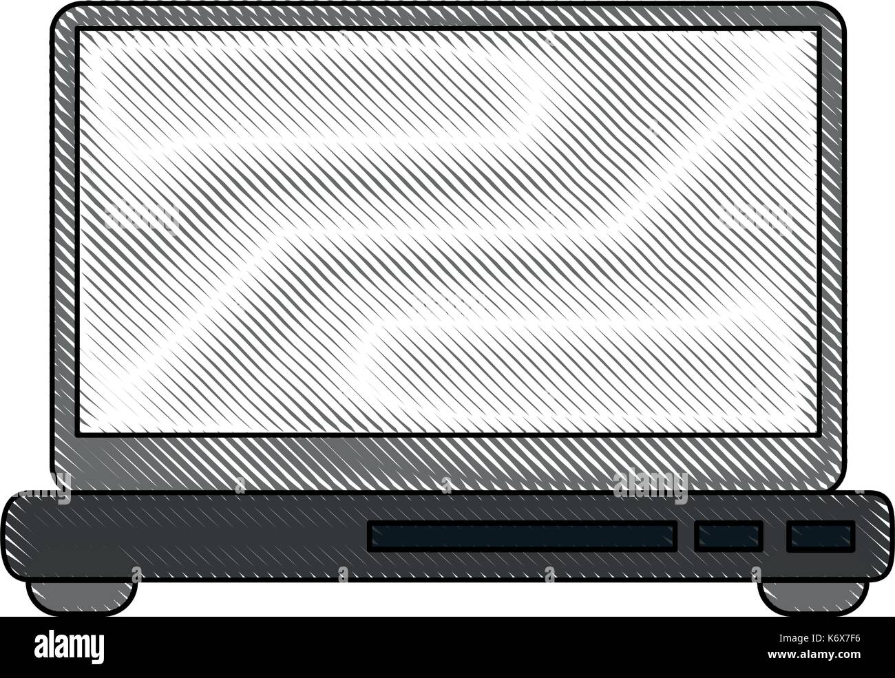 laptop computer frontview icon image Stock Vector Image & Art - Alamy