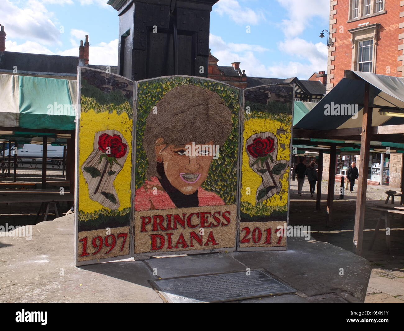 princess diana well dressing Derbyshire well dressings that live on in people's memories including THAT Princess  Diana petal picture in Chesterfield