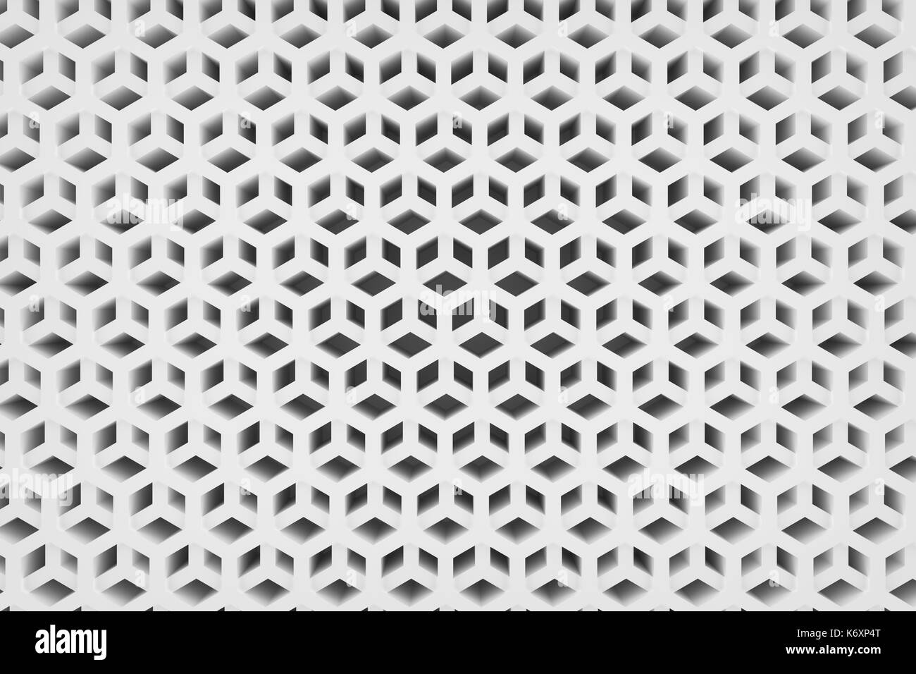 3d rendering of abstract hexagonal background Stock Photo - Alamy
