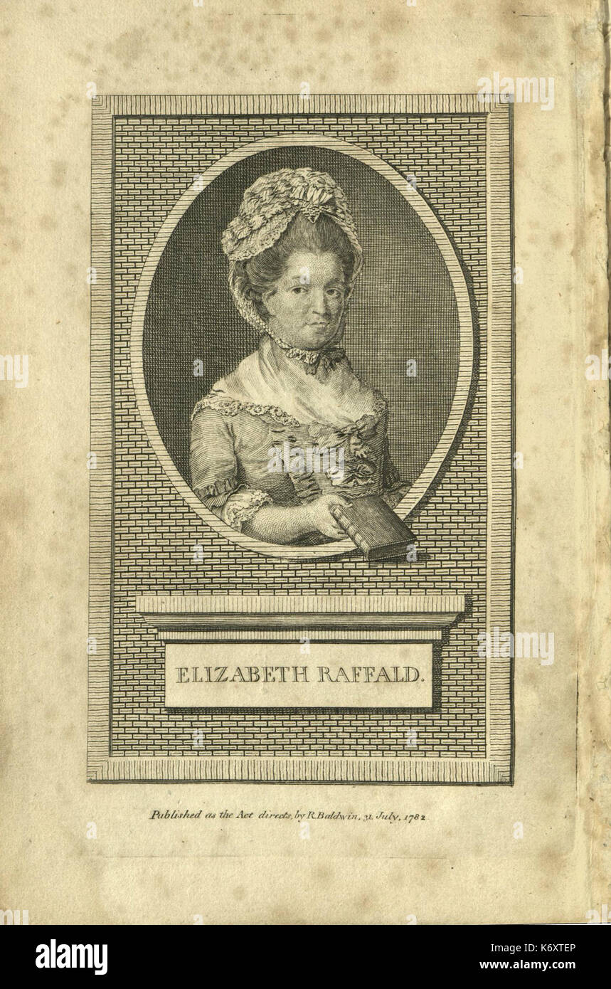 Elizabeth raffald hi-res stock photography and images - Alamy