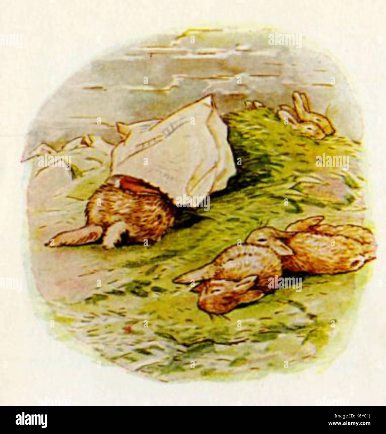 Flopsy bunnies image010 thumbnail Stock Photo Alamy