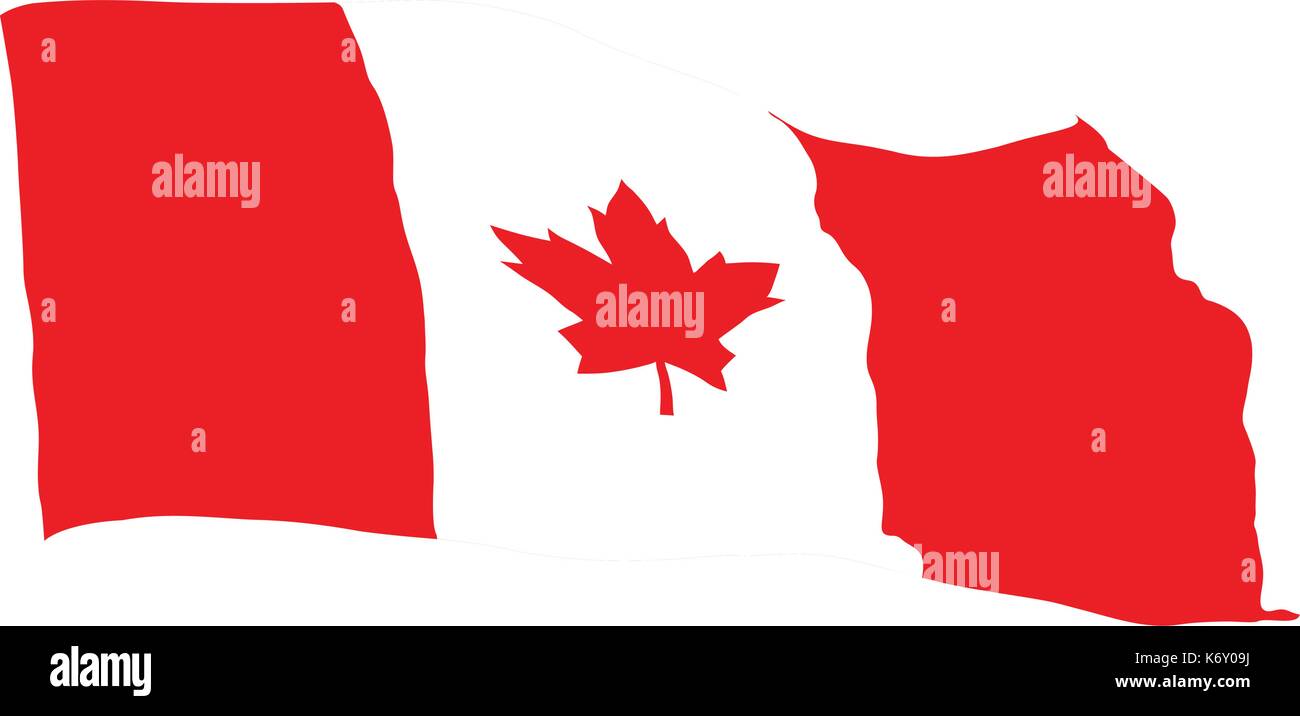 Flag of Canada Stock Vector