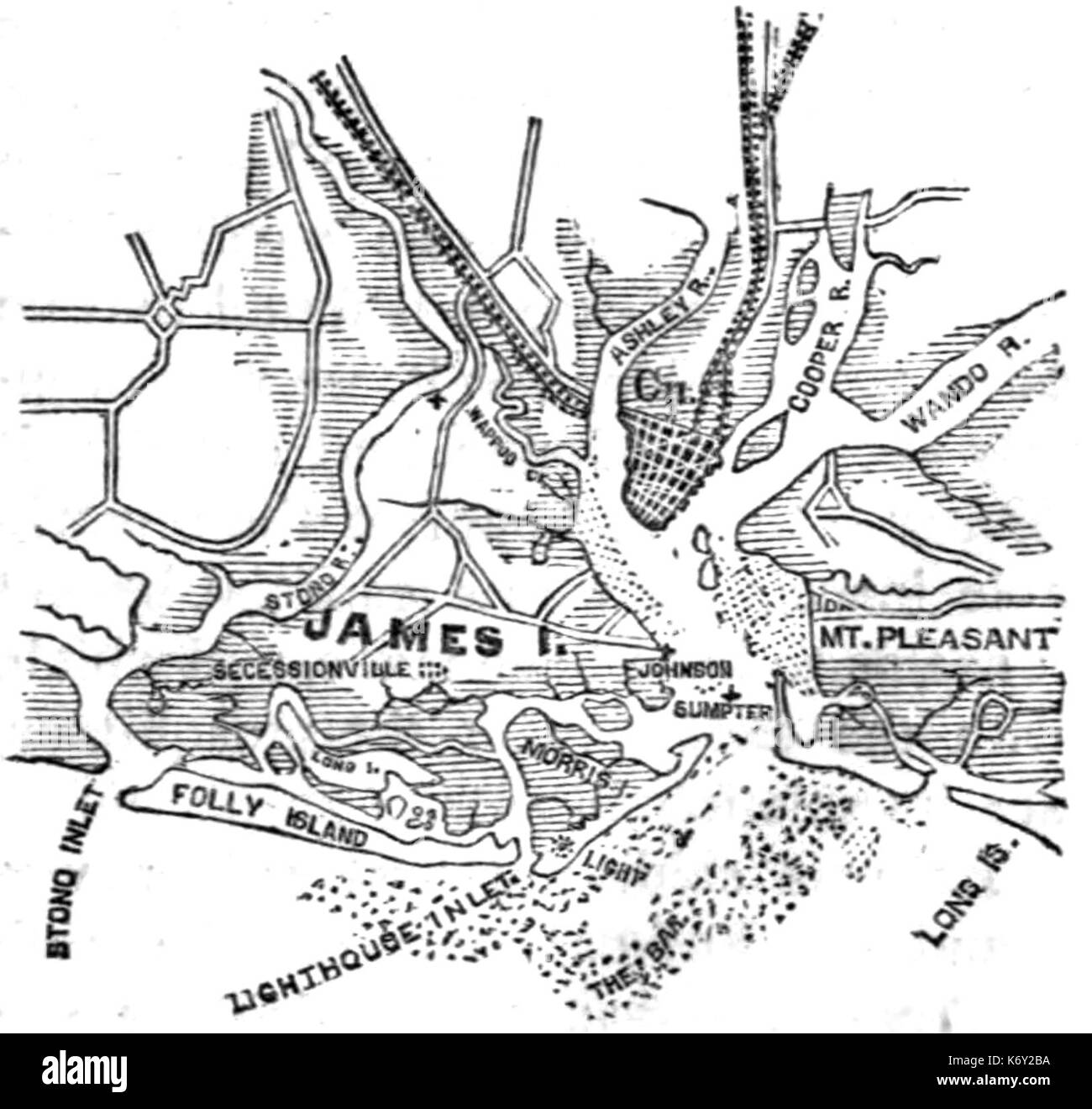Charleston Southern Map Classic southeast a road trip from atlanta to