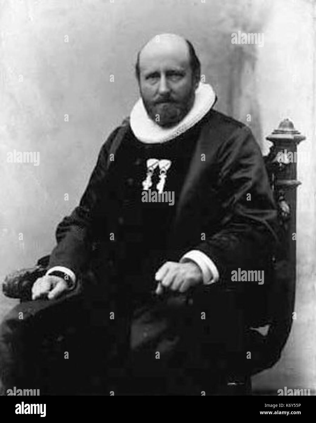 Fredrik Nielsen 1904 by Johan Gebuhr Stock Photo