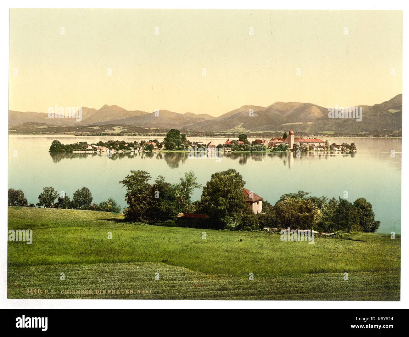 Fraueninsel, Chiemsee, Upper Bavaria, Germany LCCN2002696214 Stock ...