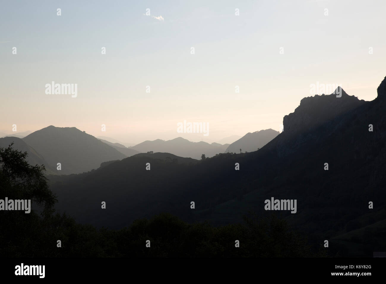 Picos de Europa Mountain Range; Labra; Austurias; Spain Stock Photo - Alamy