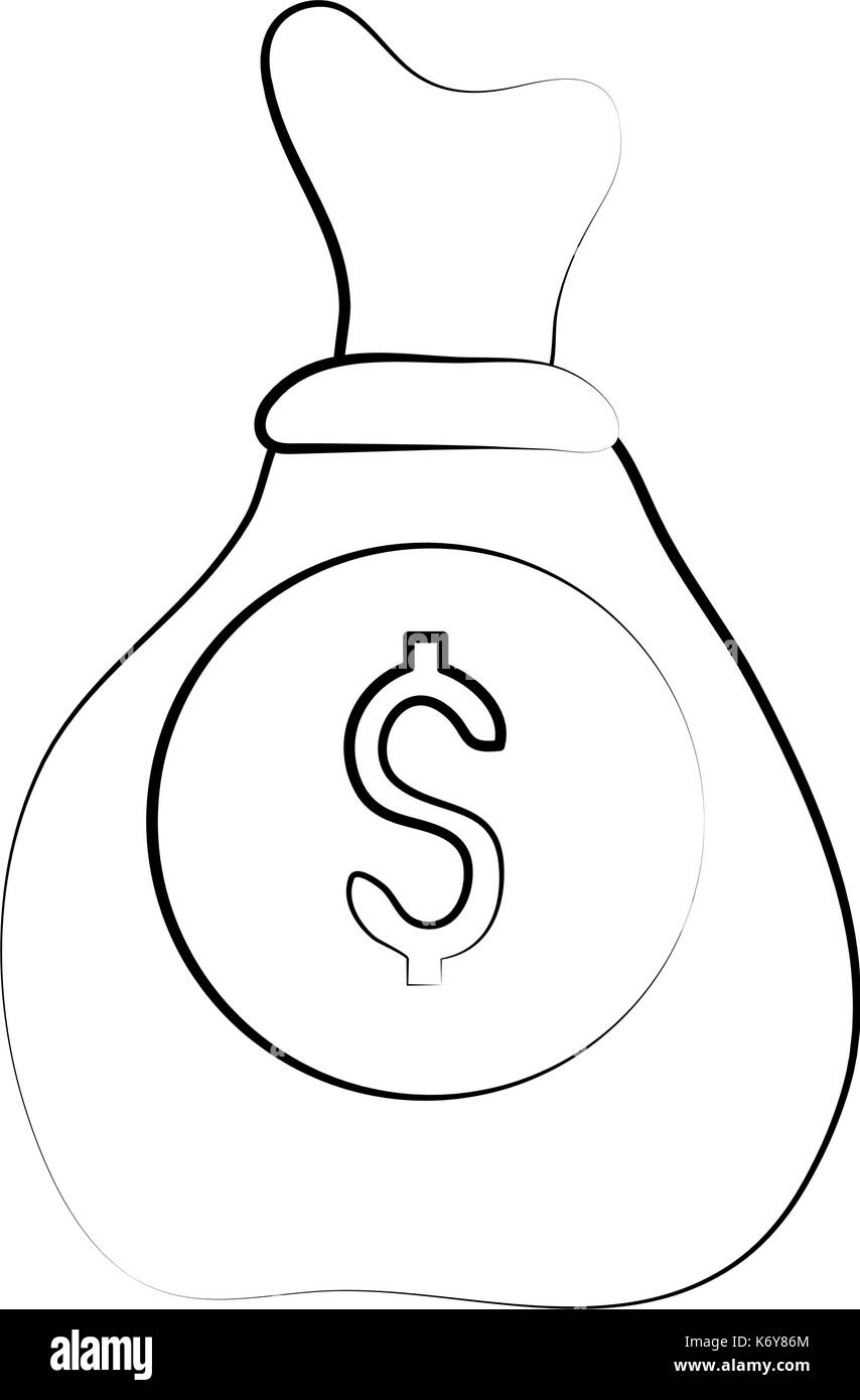bag money related icon image Stock Vector Image & Art - Alamy