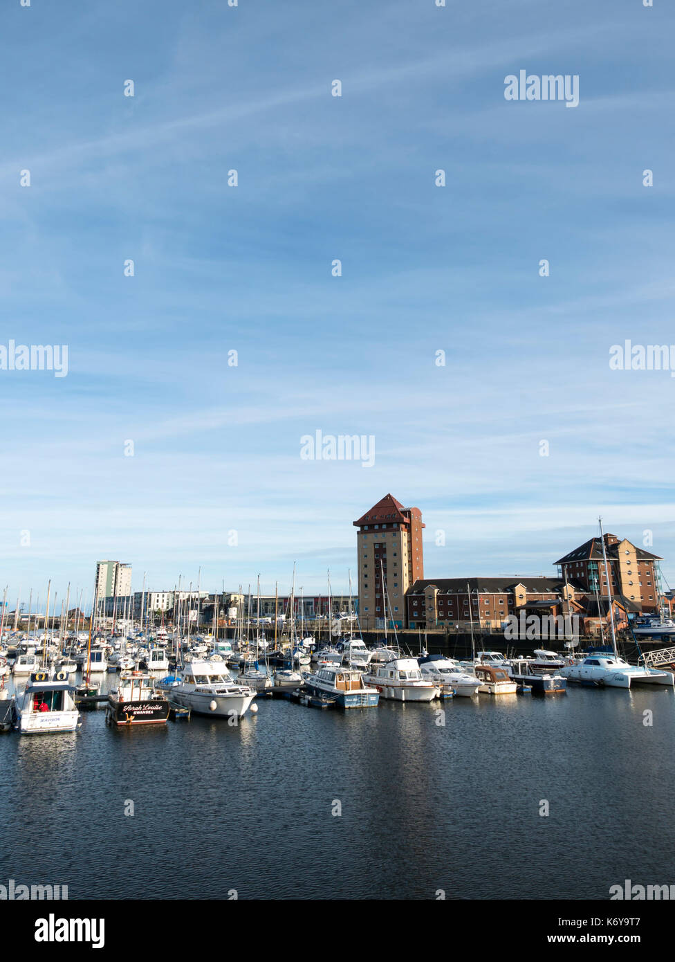 Swansea Marina, Swansea, Wales, UK Stock Photo Alamy
