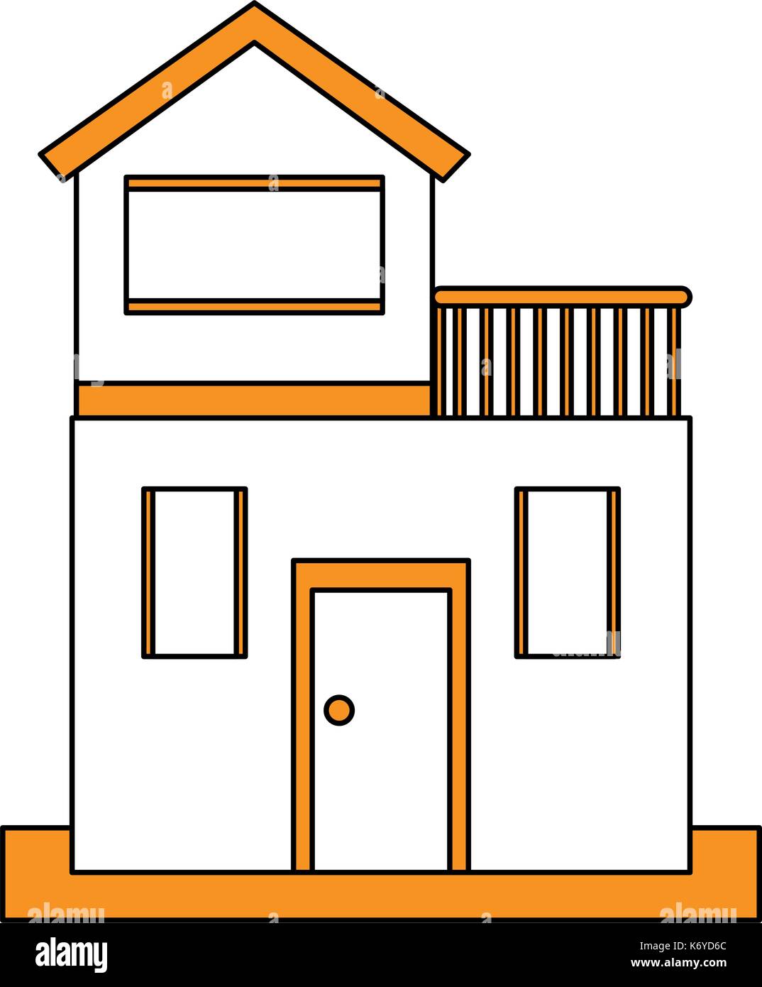 classic family house or home icon image Stock Vector Image & Art - Alamy