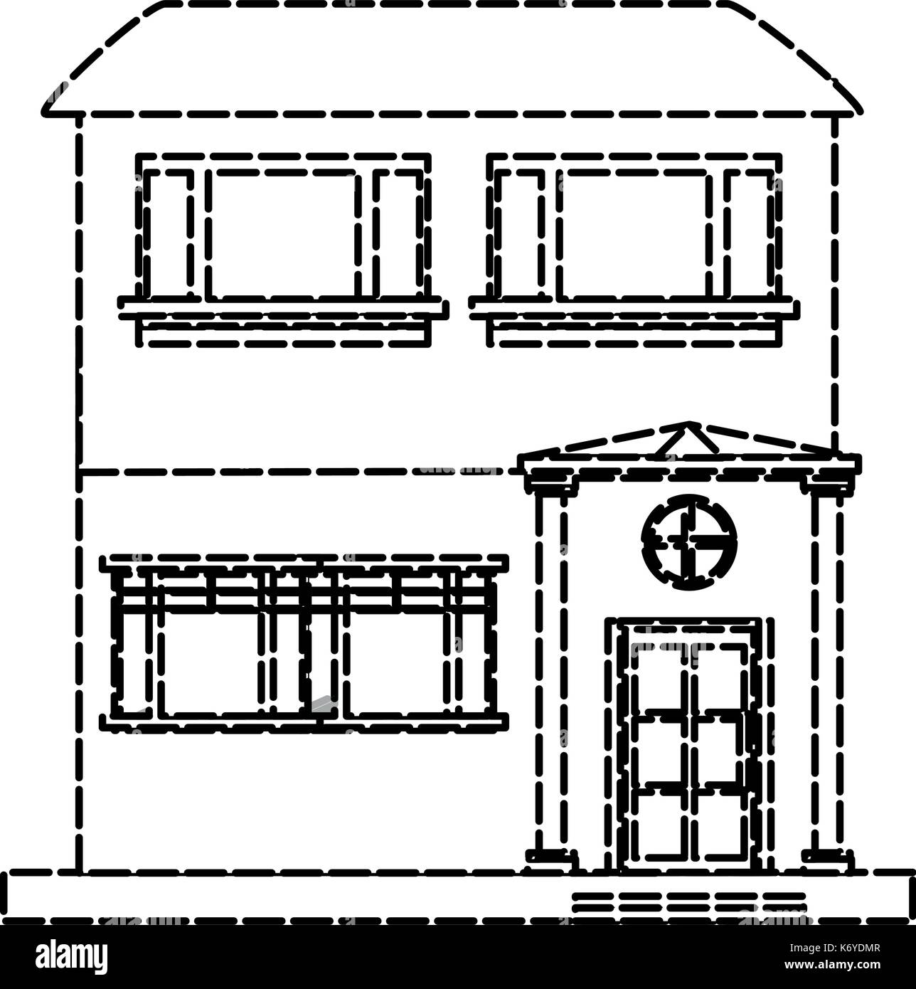 classic family house or home icon image Stock Vector Image & Art - Alamy