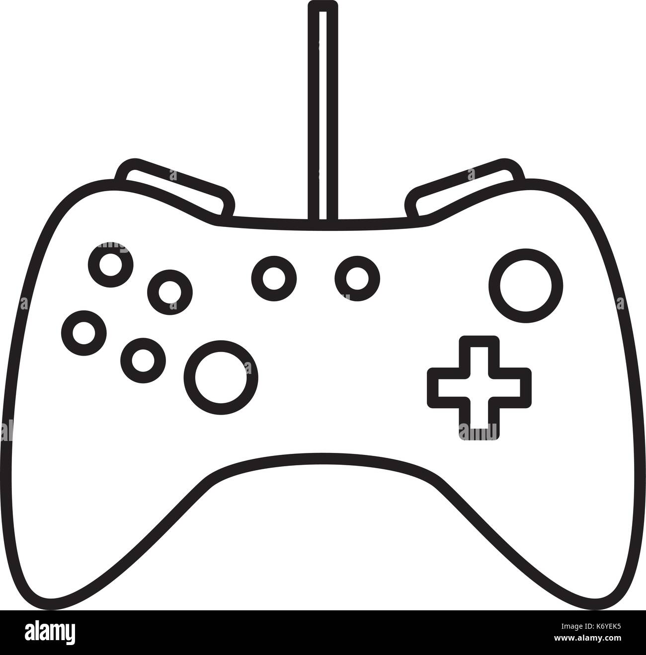 Console gamepad console Stock Vector Image & Art - Alamy