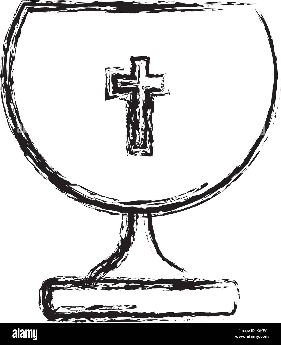 Holy chalice isolated Stock Vector Image & Art Alamy