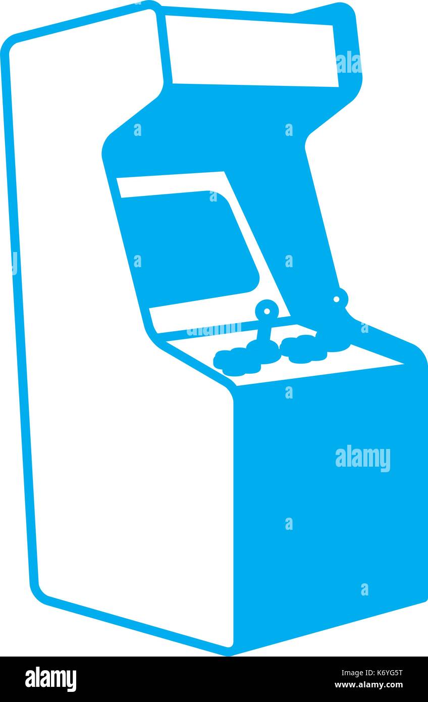 Arcade videogame isolated Stock Vector Image & Art - Alamy