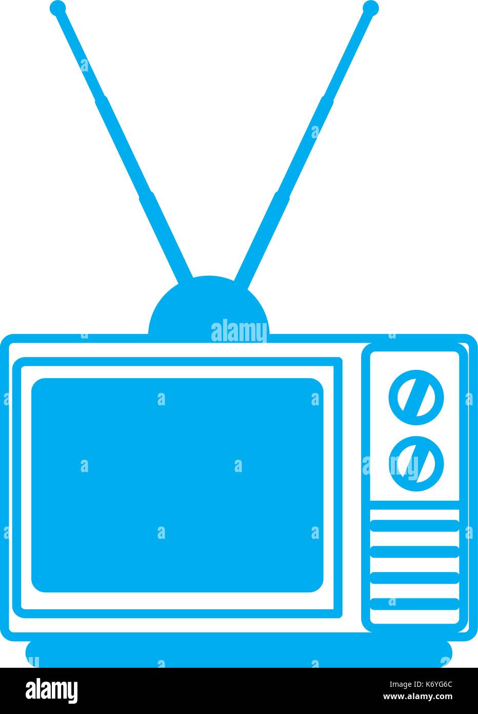 Old tv technology Stock Vector Image & Art - Alamy