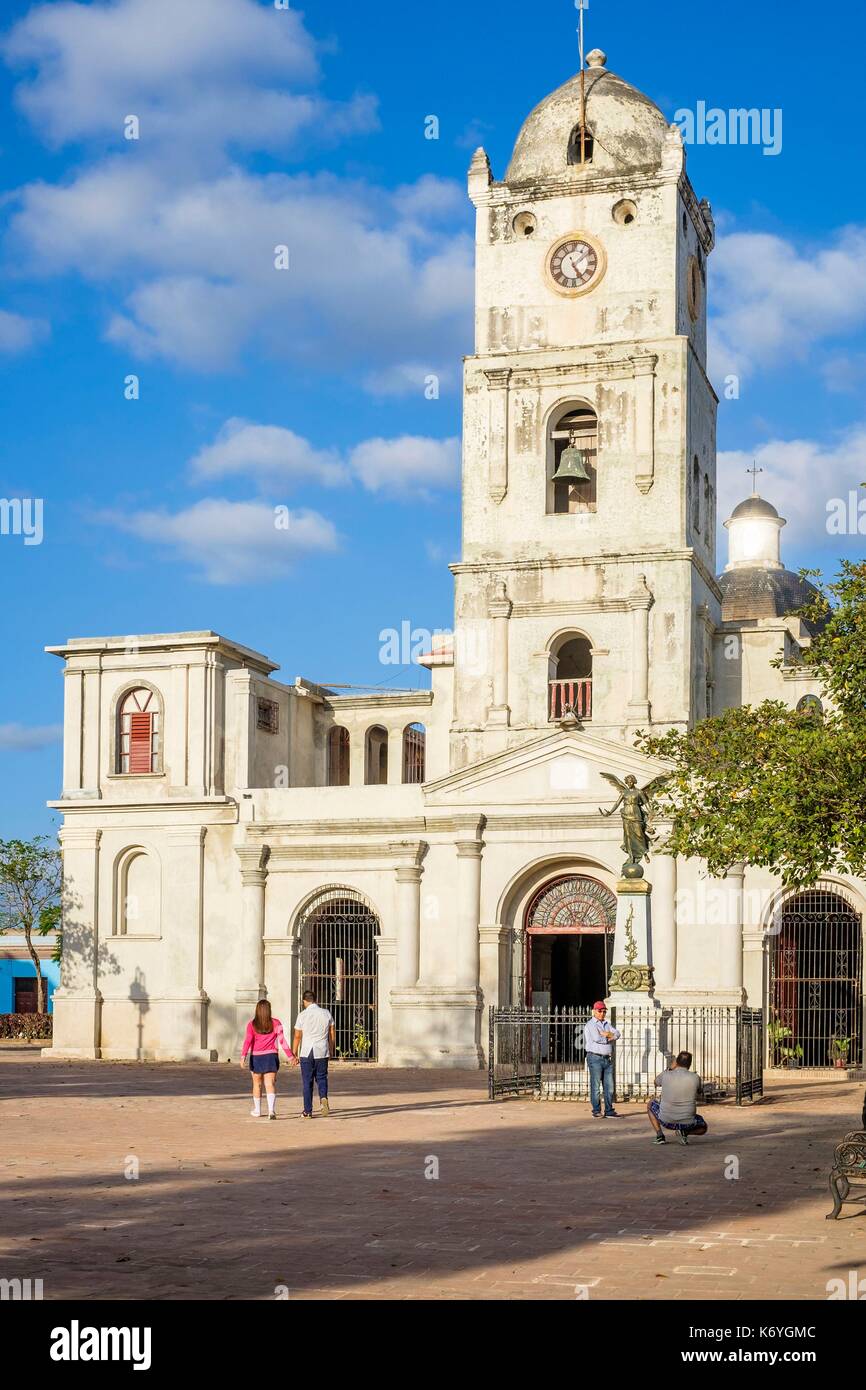 Cuba, Holguin province, Holguin, Parque San Jose (or Parque Cespedes ...