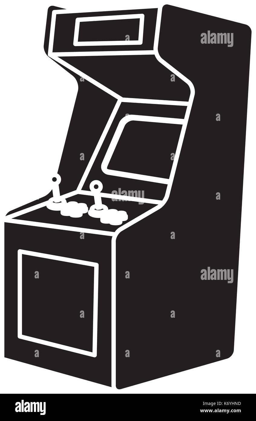 Arcade videogame isolated Stock Vector Image & Art - Alamy