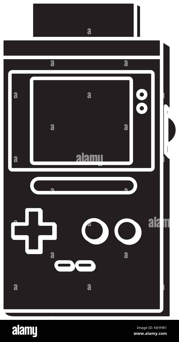 Portable videogame console Stock Vector Image & Art - Alamy