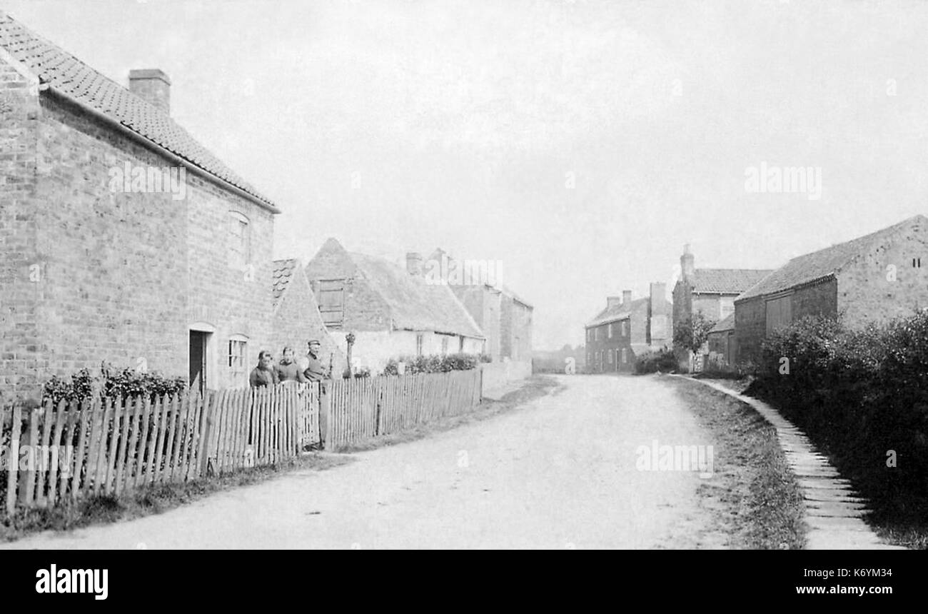 Epworth, Carside c.1900 1905 Stock Photo Alamy