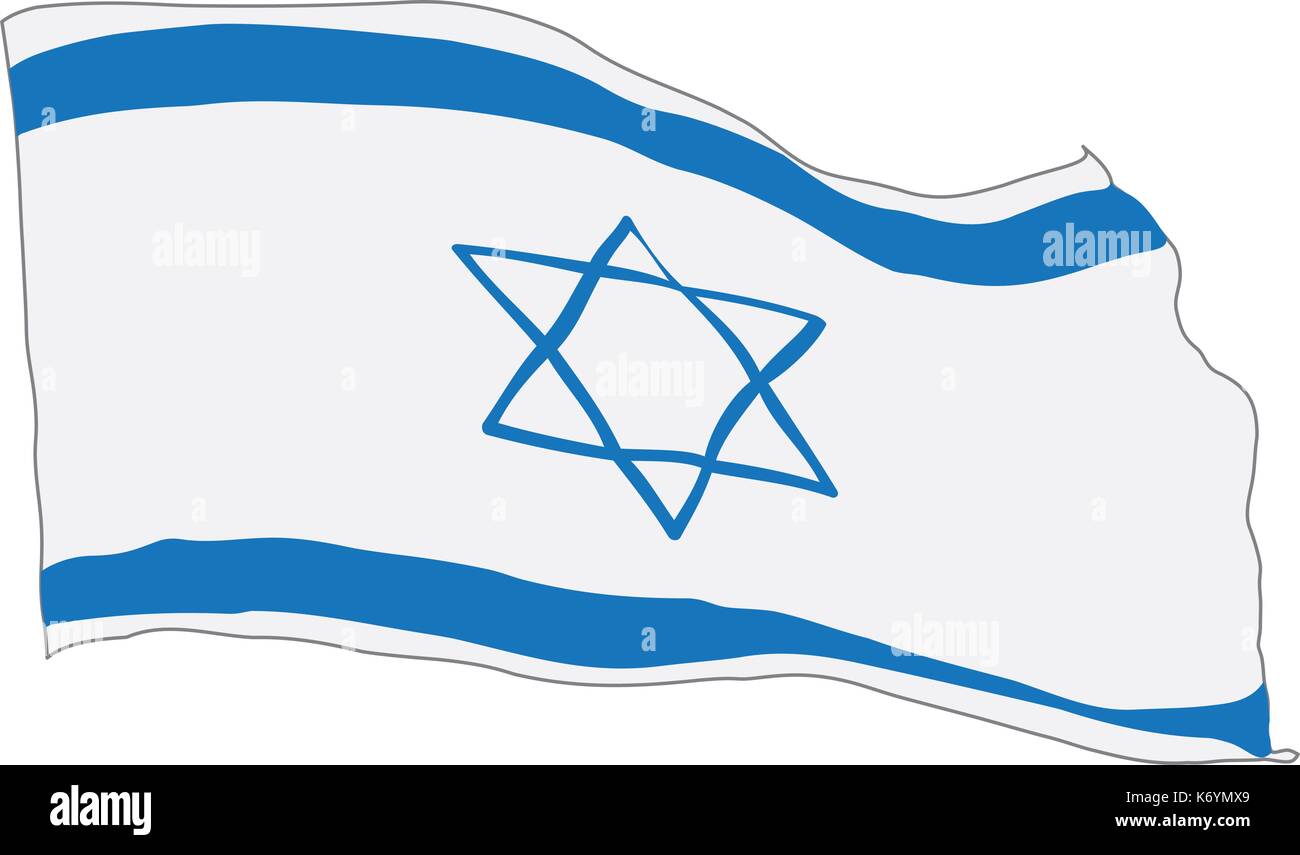 Flag of Israel Stock Vector Image & Art - Alamy