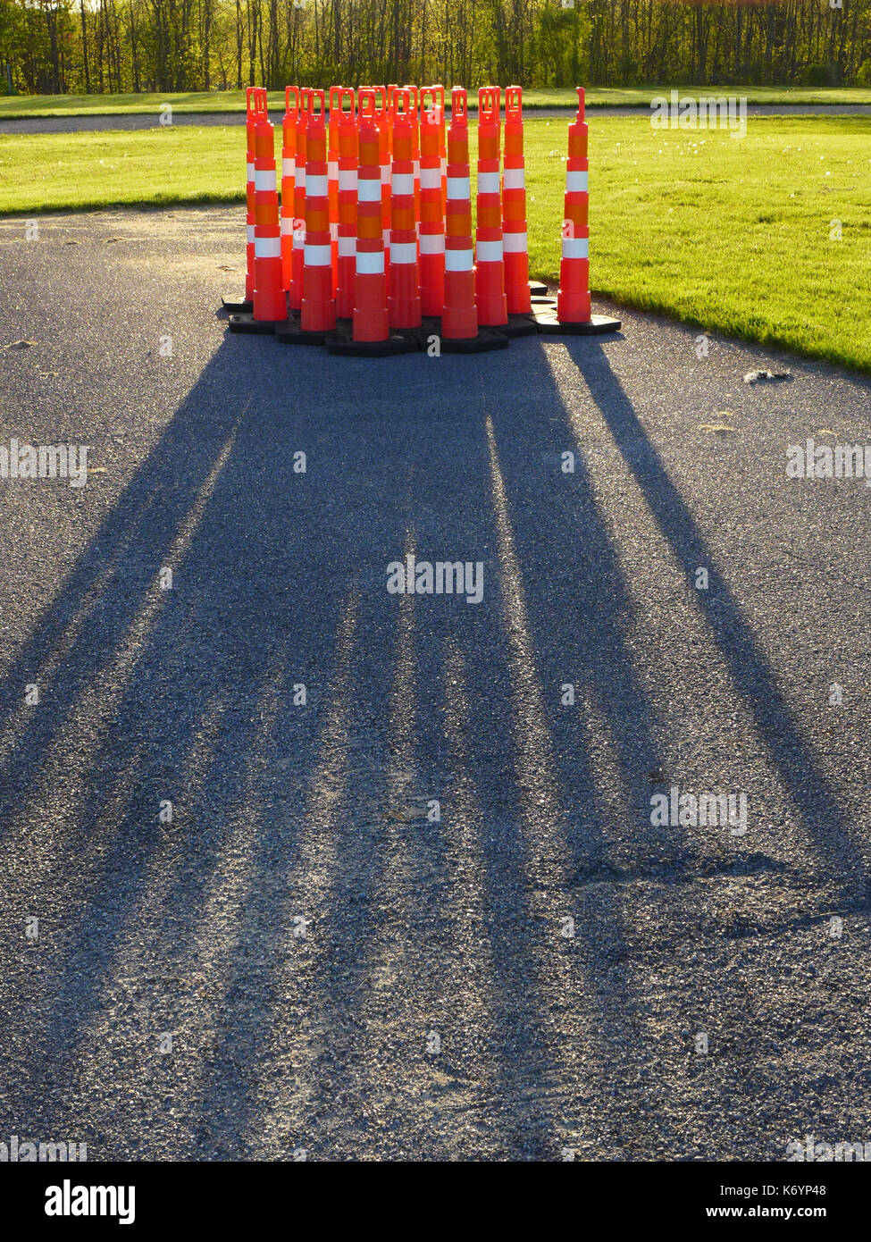 Traffic cones hi-res stock photography and images - Alamy