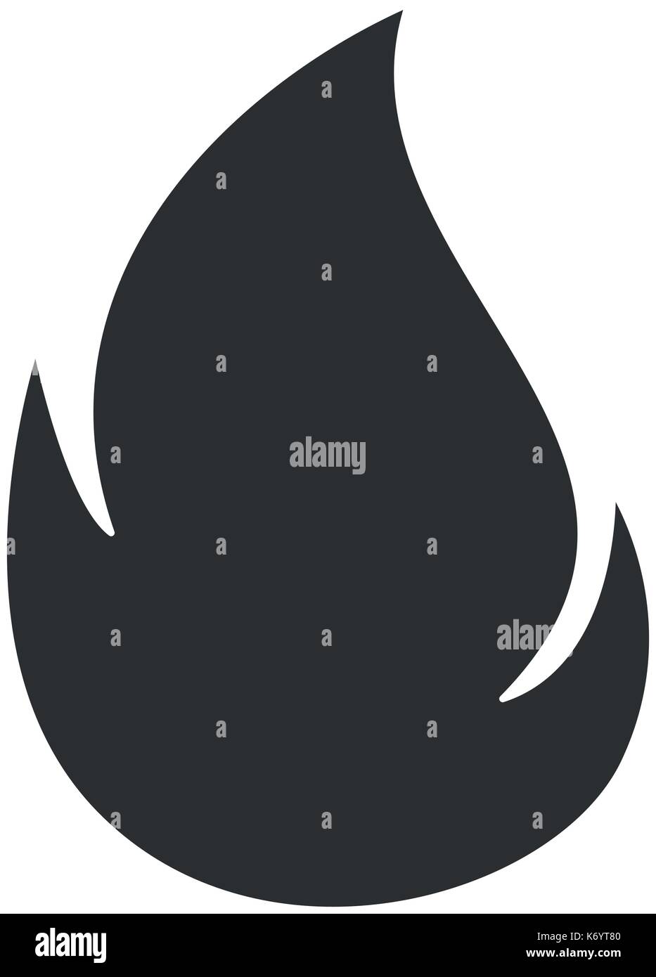 fire flame isolated icon Stock Vector Image & Art - Alamy