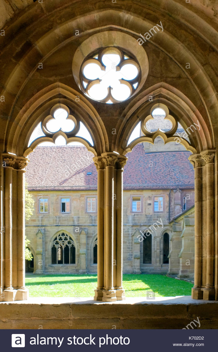 Germany, Baden-Württemberg, Maulbronn. Kloster Maulbronn (Maulbronn Monastery), UNESCO World Heritage Site. Stock Photo