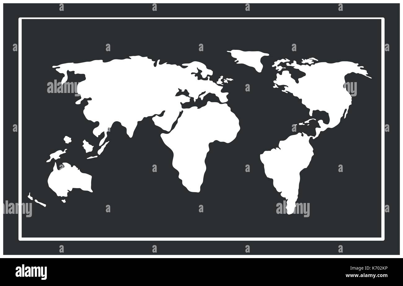 world paper map icon Stock Vector Image & Art - Alamy