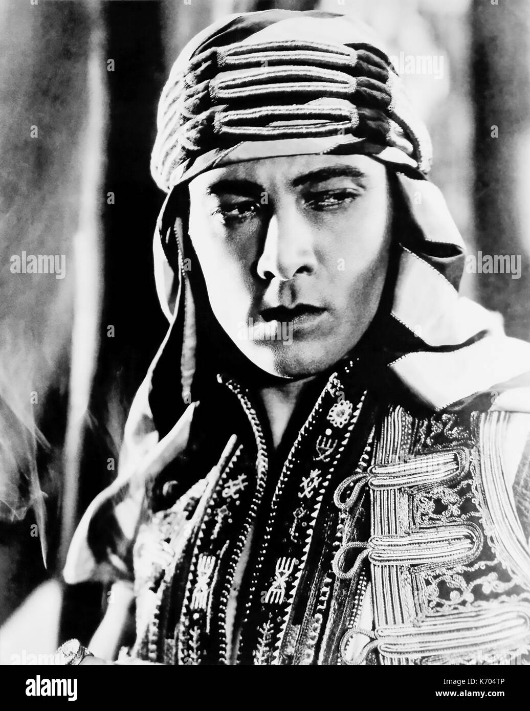 Photo Rudolf Valentino Le Fils Du Cheikh 1926 - Original Vintage, 8x10 Pouces, Noire & Blanc
