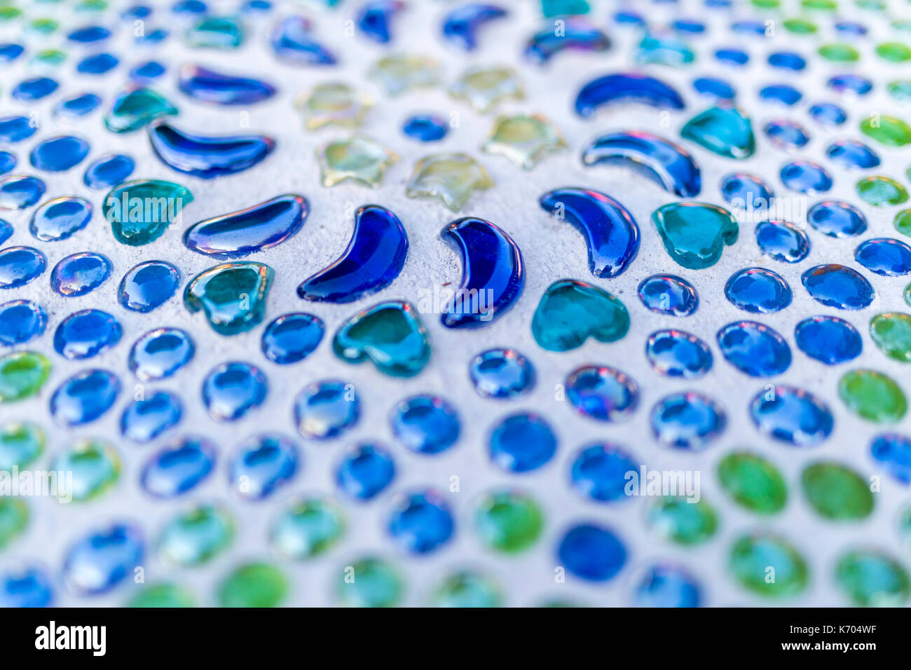 decorative glass table