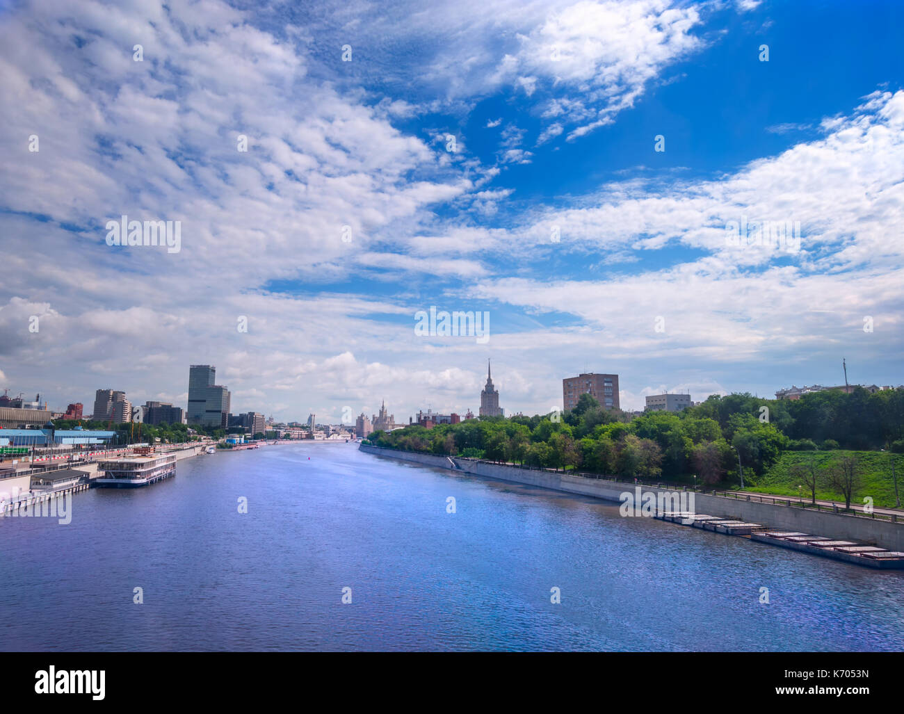 Panorama view river embankment hi-res stock photography and images - Alamy