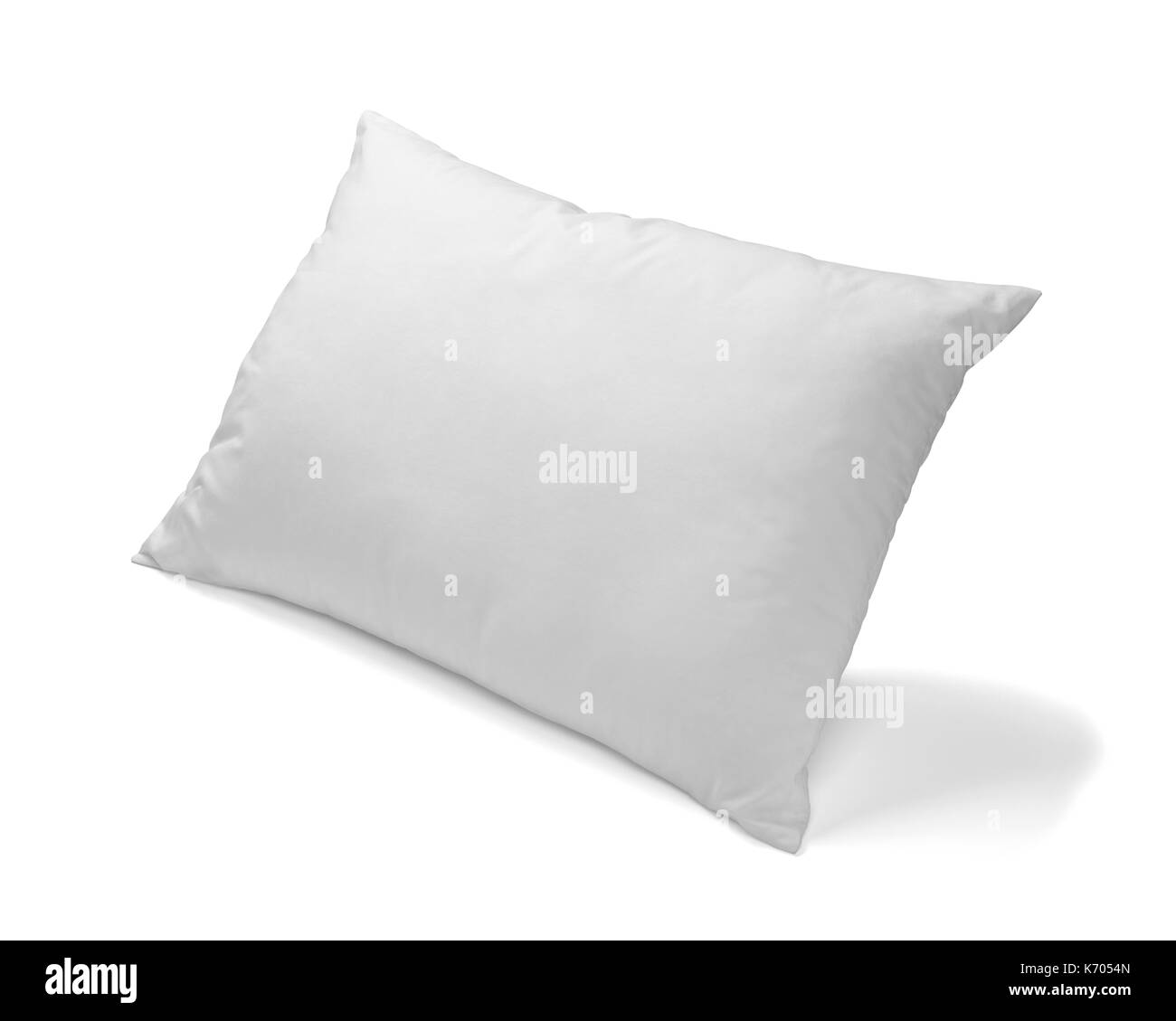 close up of a white pillow on white background Stock Photo Alamy