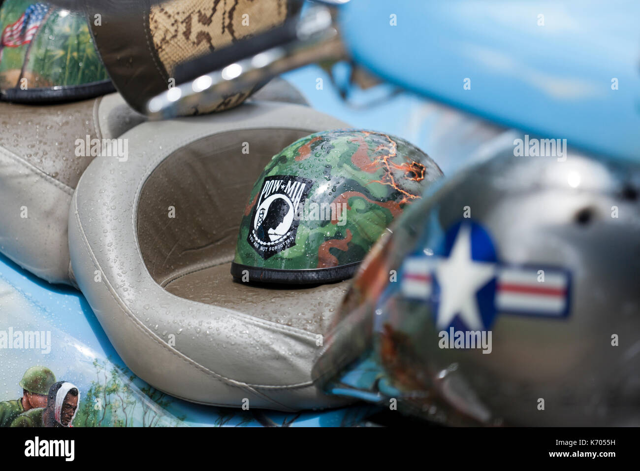 flag pow mia motorcycle helmet GUAIMI Mount Double Flag Holder Motorcycle Flags (American Flag + Flag) : Automotive Mesh layer on forehead of helmet provides air circulation and accelerated moisture evaporation. Rolling Thunder sets POW/MIA awareness