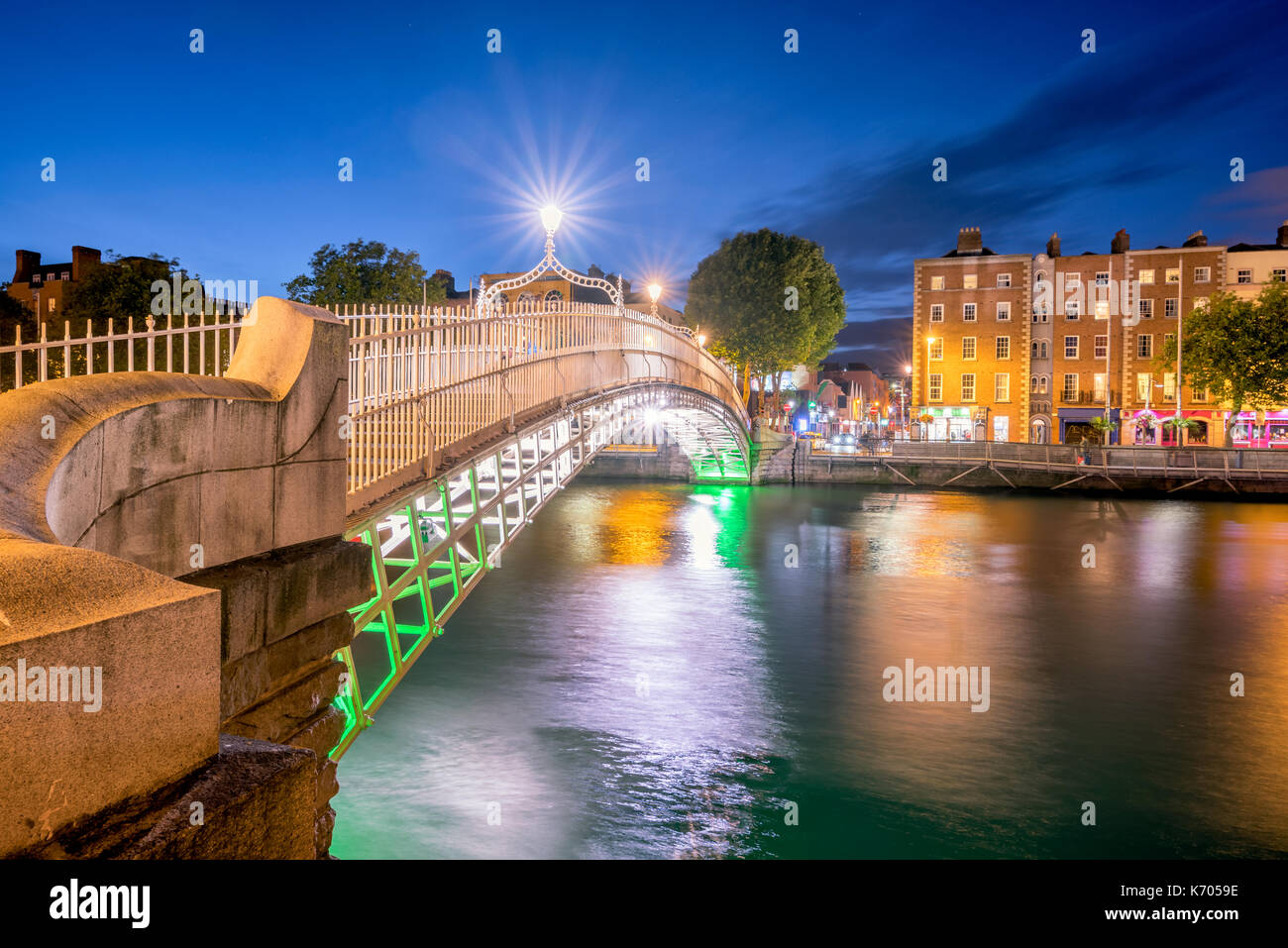 View across river liffey hi-res stock photography and images - Alamy