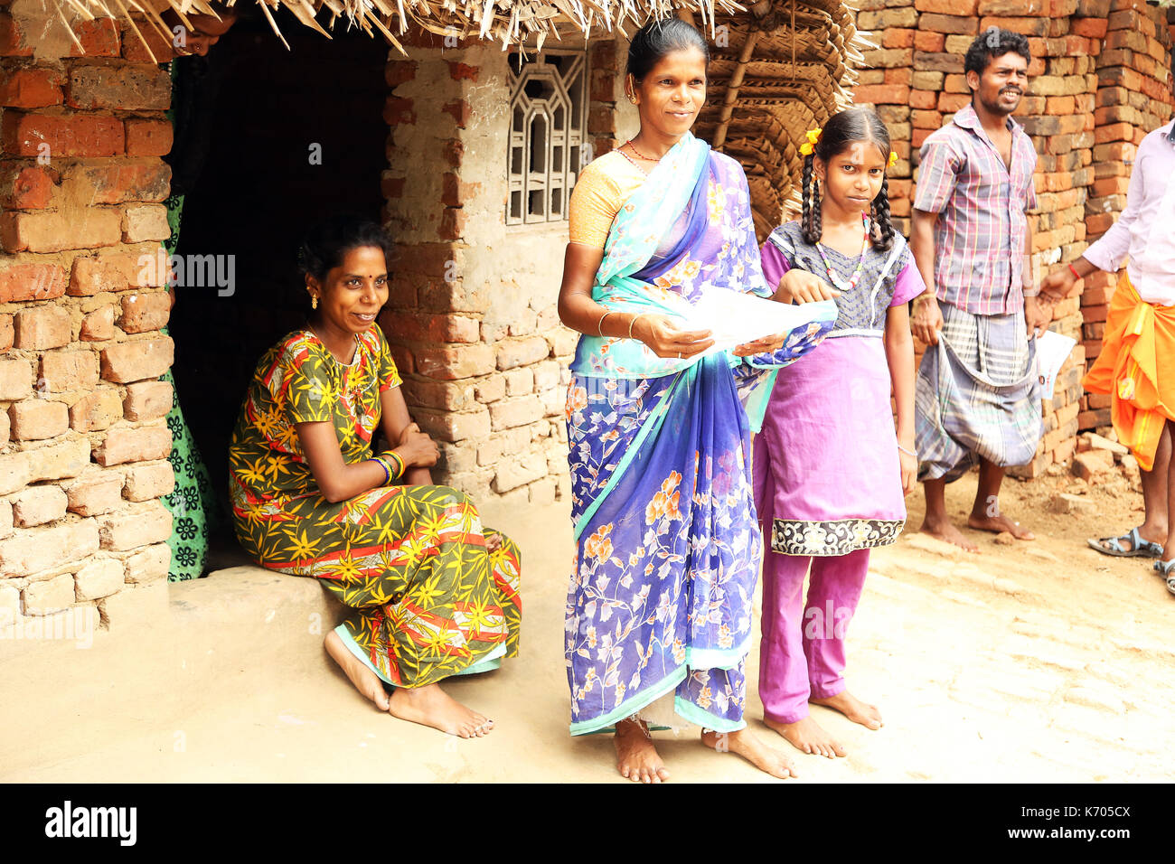 Indian Rural Person A peoples in rural India village Stock Photo - Alamy