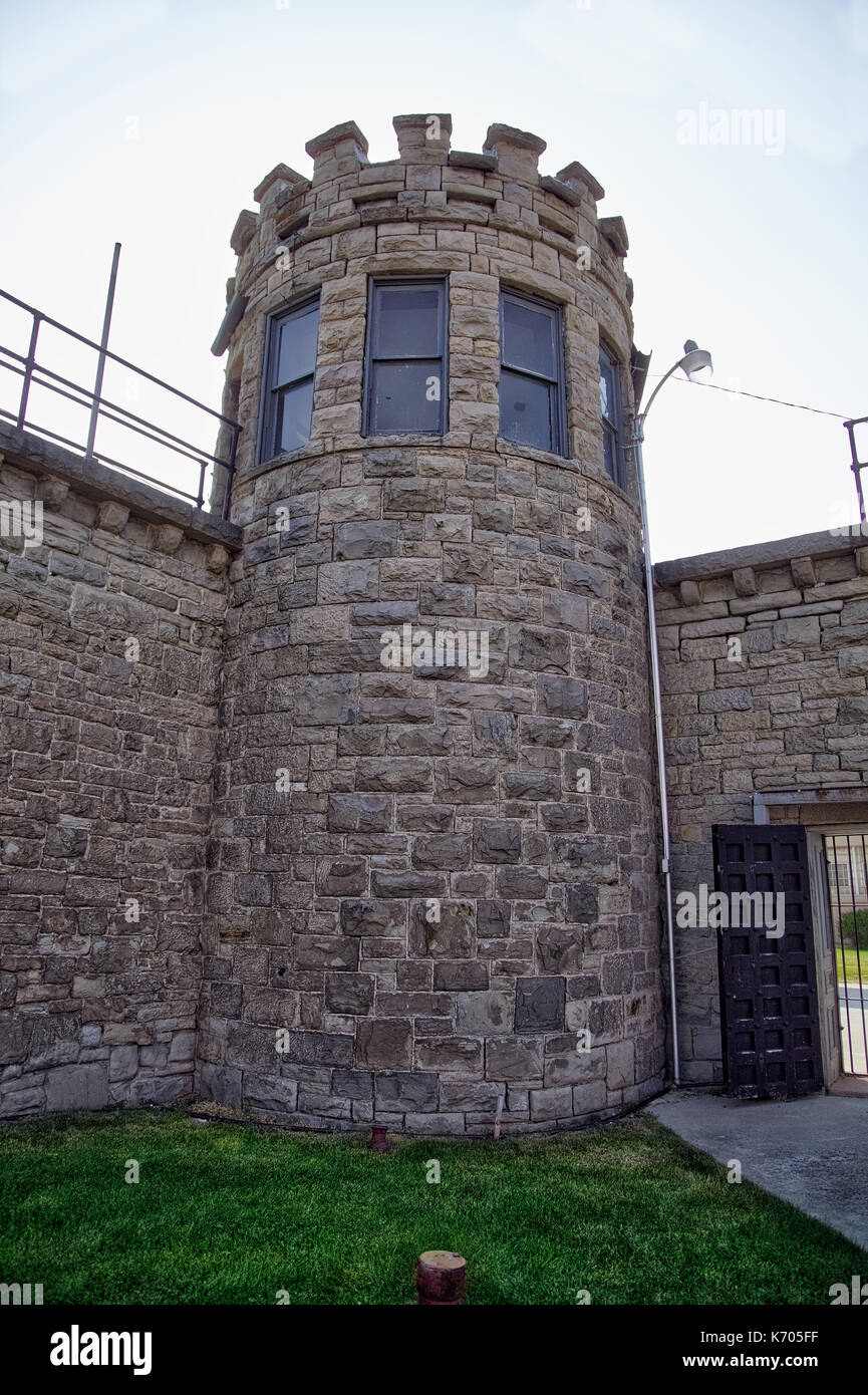 Old Prison Deer Lodge, Montana Stock Photo Alamy